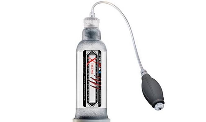 penis büyütme için hidropompa